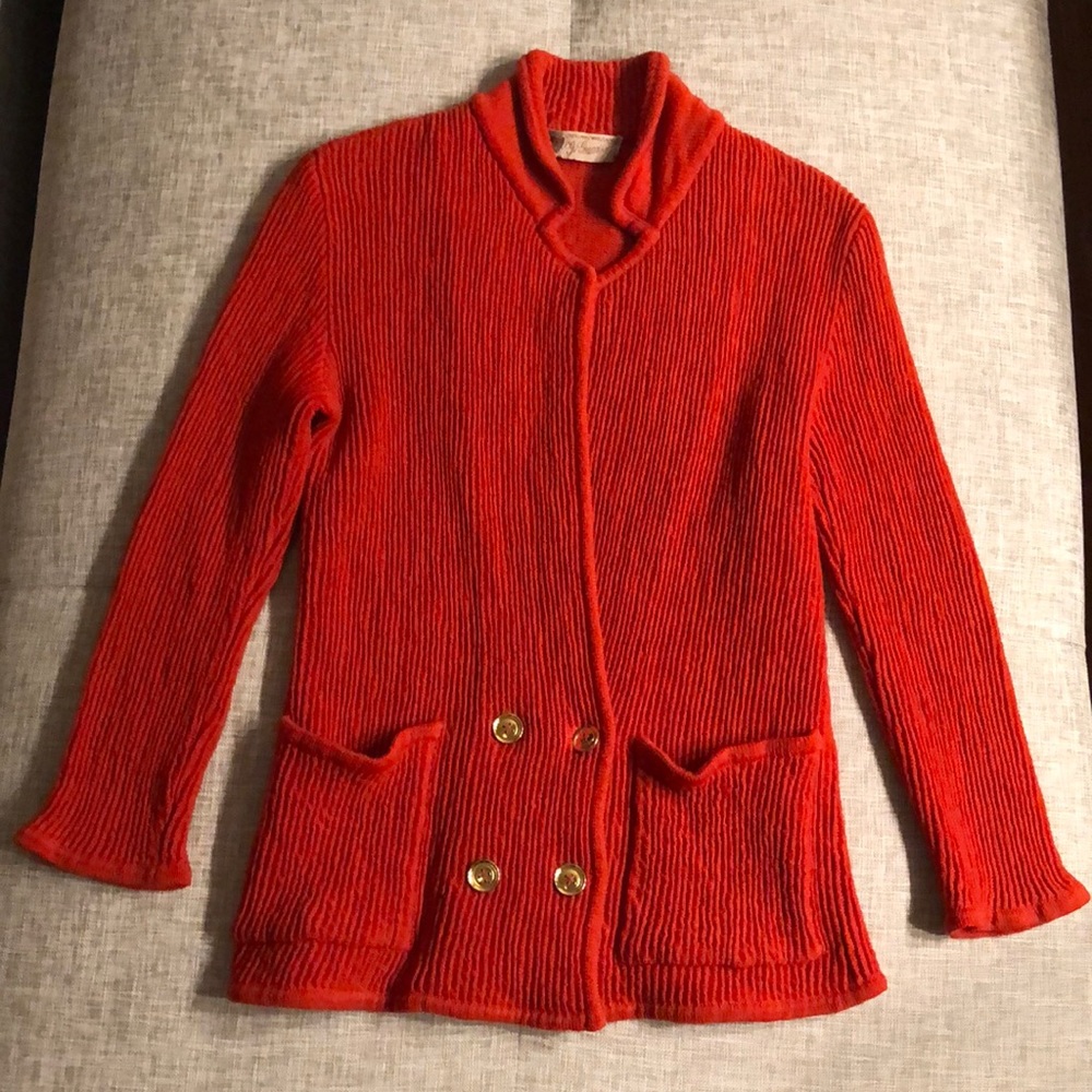 Vintage Gucci Sweater Blazer